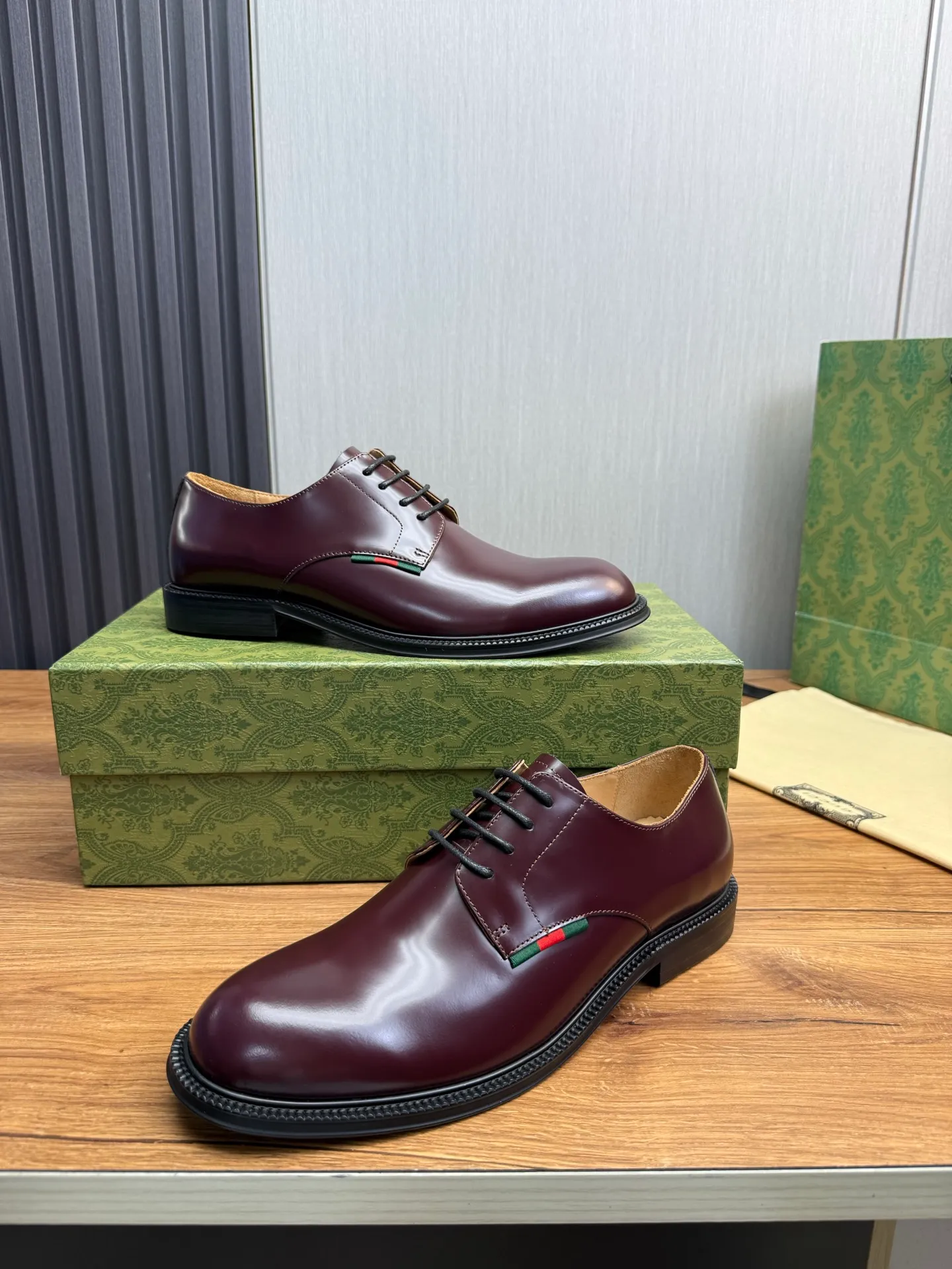 Factory price 520💰 ＧＵＣＩＩ Men's business casual leather shoes, luxurious and noble👞All imported original brand leather, just to create a more comfortable wearing experience, upper: original cowhide ➕Imported full cow lining, original outsole ✔️36-45 (45 non-returnable)